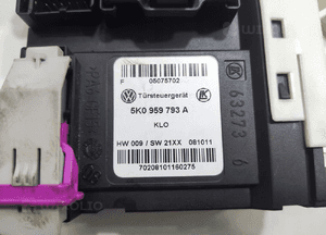 SILNICZEK SZYBY DRZWI LEWY PRZÓD MODUŁ VOLKSWAGEN GOLF VI 5K0959701J 08-12 4