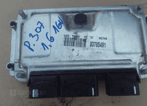 Peugeot 307 1.6 16V komputer sterownik silnika 0261206943 9650346180 9657499880 9638765680 9647481280 9650346080 3