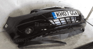Zderzak przód przedni do opel corsa d halogeny Z20R czarny 4