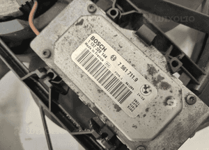 BMW e90 05-11 oe 7561711.9 benzyna WENTYLATOR CHŁODNICY WIATRAK STEROWNIK 4