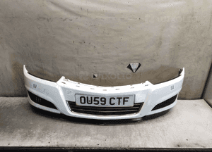 @ ZDERZAK PRZÓD PRZEDNI OPEL ASTRA H 3 III LIFT FL Z40R Y474 BIAŁY 1