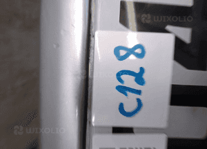 Zderzak przód przedni opel vectra c Z157 srebrny 6