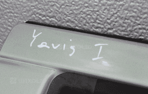 Toyota Yaris I drzwi lewe tylne 4
