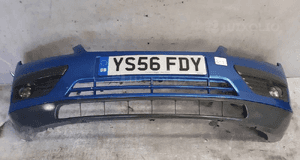 Zderzak przód przedni ford focus MK.2 ii niebieski halogeny G3 1