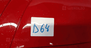 Zderzak przód przedni do volkswagen fox LP3G czerwony halogeny 2