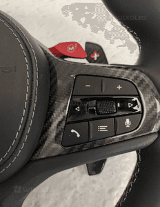 BMW G80 G82 M3 M4 M POWER KIEROWNICA MULTIFUNKCYJNA AIRBAG CARBON ŁOPATKI 4