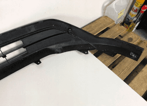 Spoiler dół kratka zderzak przód ford transit custom MK2 ii 2 PZ31-R17757-A 7