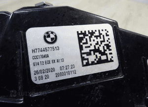 Lampa tylna bmw G14 G16 h7744577513 lewa w klapę 7