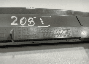 Trzecie światło stopu stop peugeot 208 i 9804687380 2012-2019 5
