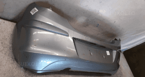 ^ ZDERZAK TYŁ TYLNY OPEL CORSA D Z163 SZARY 4
