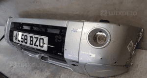 Zderzak przód przedni land rover discovery 3 iii srebrny halogeny spryskiwacze lamp xenon 3