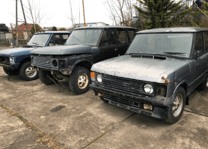 Maska błotnik lampa zderzak Range Rover Classic 1