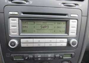 RADIO CD VW GOLF V 5 VW GOLF V + PLUS 2003- 4