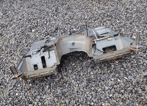 Ściana grodziowa grodź karoseria land rover defender tdci 2007-2014 6