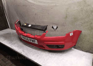 Zderzak przód przedni do ford focus MK2 ii czerwony halogeny 4