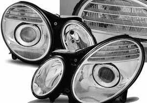 Lampy reflektory do mercedes W211 e-klasa od 03.2002 do 04.2006 depo 7