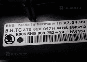 Panel Klimatyzacji Superb 2 3T0820047H 2