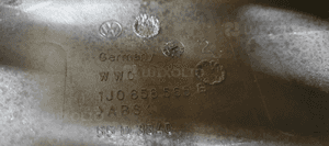 Osłona obudowa kolumny kierowniczej VW Golf IV 1J0858565B 6