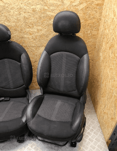 MINI R60 COUNTRYMAN FOTELE GRZANE PÓŁ SKÓRA KANAPY UK WERSJA 5 OSOBOWA 2
