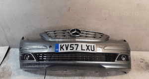 Zderzak przód przedni do mercedes b klasa W245 halogeny szary pdc czujniki 2