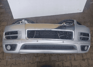 VW Touareg 1 I Lift R-Line 07/10 zderzak grill przód przedni 1