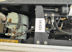 Agregat chłodniczy chłodnia carrier xarios 600MT nr 123/A1 11