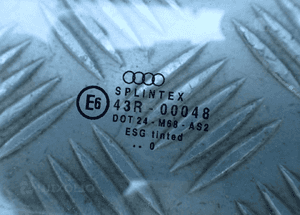 Szyba drzwi lewy tył audi A4 B5 fl kombi 2000 radom 6