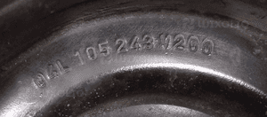 VW Passat B8 1.6 2.0 TDI kolo pasowe na wal 04L105243 2
