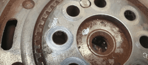 Sprzęgło dwumas tarcza docisk komplet LUK Audi A6 C5 2.5 TDI 058105266A 4
