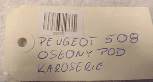 PEUGEOT 508 osłona płyta podwozia pod karoserię 2010-2018 9671531480 / 9671531580 9