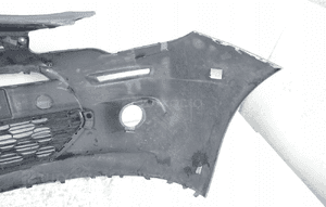 Citroen C3 ii lift 2013- zderzak przód przedni 9803500777 11