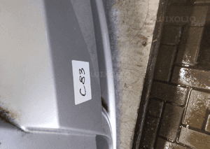 Zderzak przód przedni bmw E90 E91 seria 3 titansilber srebrny halogeny 5