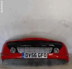 Zderzak przód przedni do peugeot 207 czerwony kkn urban move halogeny 1