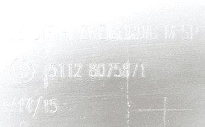 SPOILER DOKŁADKA TYŁ BMW X3 G01 M PAKIET 2