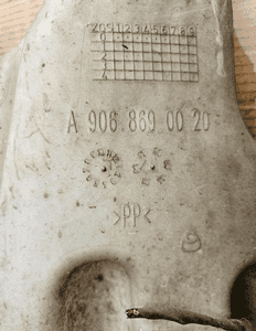 VW Crafter Mercedes Sprinter W906 zbiorniczek zbiornik płynu do spryskiwaczy 3