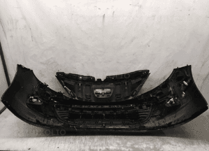Zderzak przód przedni peugeot 207 lift fl exl exld czarny halogeny 7
