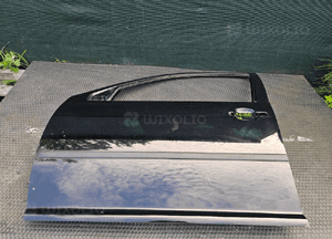 Drzwi Przod Przednie Lewe Prawe Czarne VW Golf IV 4 5D Drzwi Poszycie 8