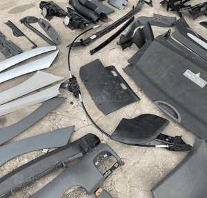 MERCEDES SL 230 cabrio boczek bagaznika tapicerka osłona plastik pasa podłoga klapa słupek 7