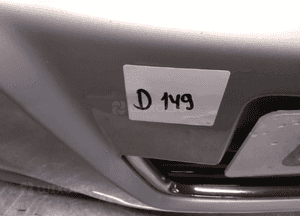 Zderzak przód przedni opel astra h 3 iii lift fl Z157 srebrny 2
