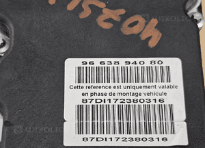 Peugeot 407 pompa sterownik ABS ESP EBC440 15710605  9651857880 10