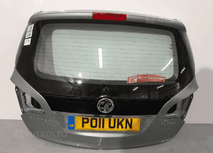 Klapa tył tylna bagażnika opel meriva b 2 ii Z179 szara 1