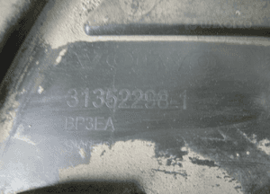 Volvo V60 S60 lift 13- osłona płyta pod zderzak 3