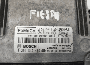 Komputer ford fiesta MK7 vii 1.0 ecoboost 0261S12489 F1B1-12A650-AJB 12-17 4