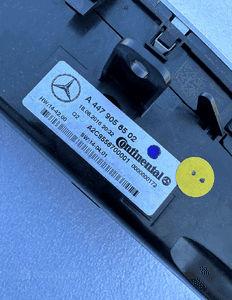 MERCEDES  447 dekor konsoli nawiew panel radia klimatyzacji webasto 10