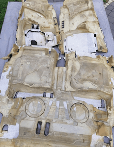Podłoga wykładzina dywan Porsche Cayenne 2 II 7P0825211D 6
