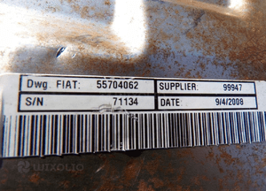 FIAT GRANDE PUNTO WSPOMAGANIE ELEKTRYCZNE KOLUMNA 55704062 ORYGINAŁ EURO 3