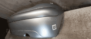 Citroen C3 i 02-10 r zderzak tył tylny ezrc srebrny 4