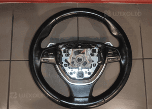 Bmw 5 F10 F11 F07 kierownica multifunkcja łopatki skóra oryginał ładna 2