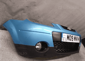 Zderzak przód przedni chevrolet spark ii fl lift niebieski 4