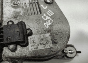 SILNICZEK MECHANIZM WYCIERACZEK LEWY PRZÓD CITROEN C5 III X7 9682755580 6